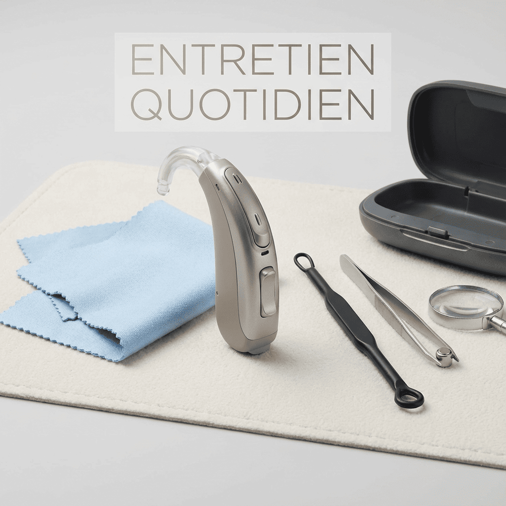 Entretien appareil auditif