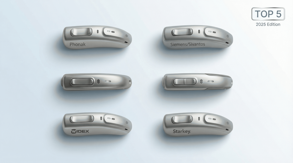 TOP 5 Appareils Auditifs Haut de Gamme 2025