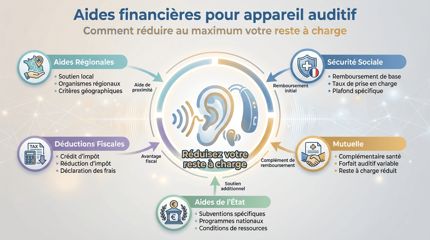 aides financières appareil auditif