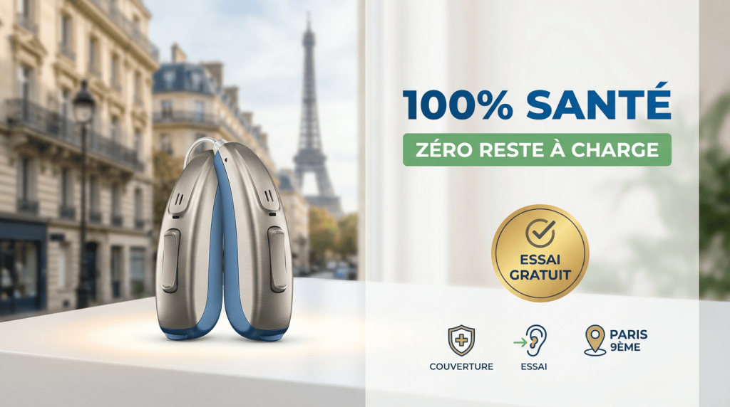 Appareil Auditif 100% Santé Paris 9