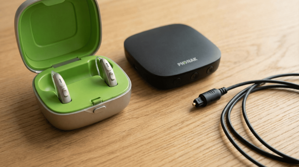 Guide connexion appareil auditif Phonak